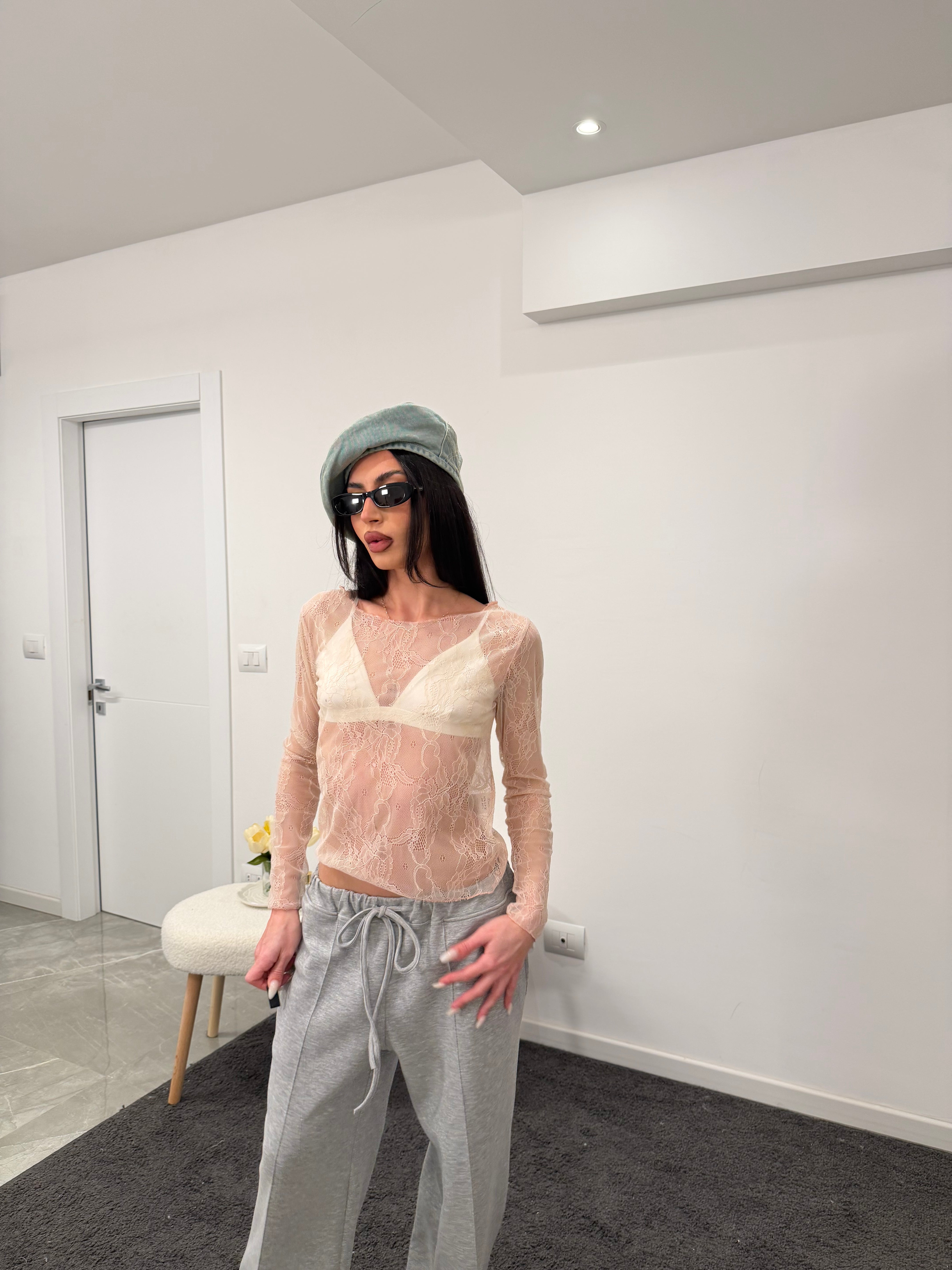 tuta oversize grey