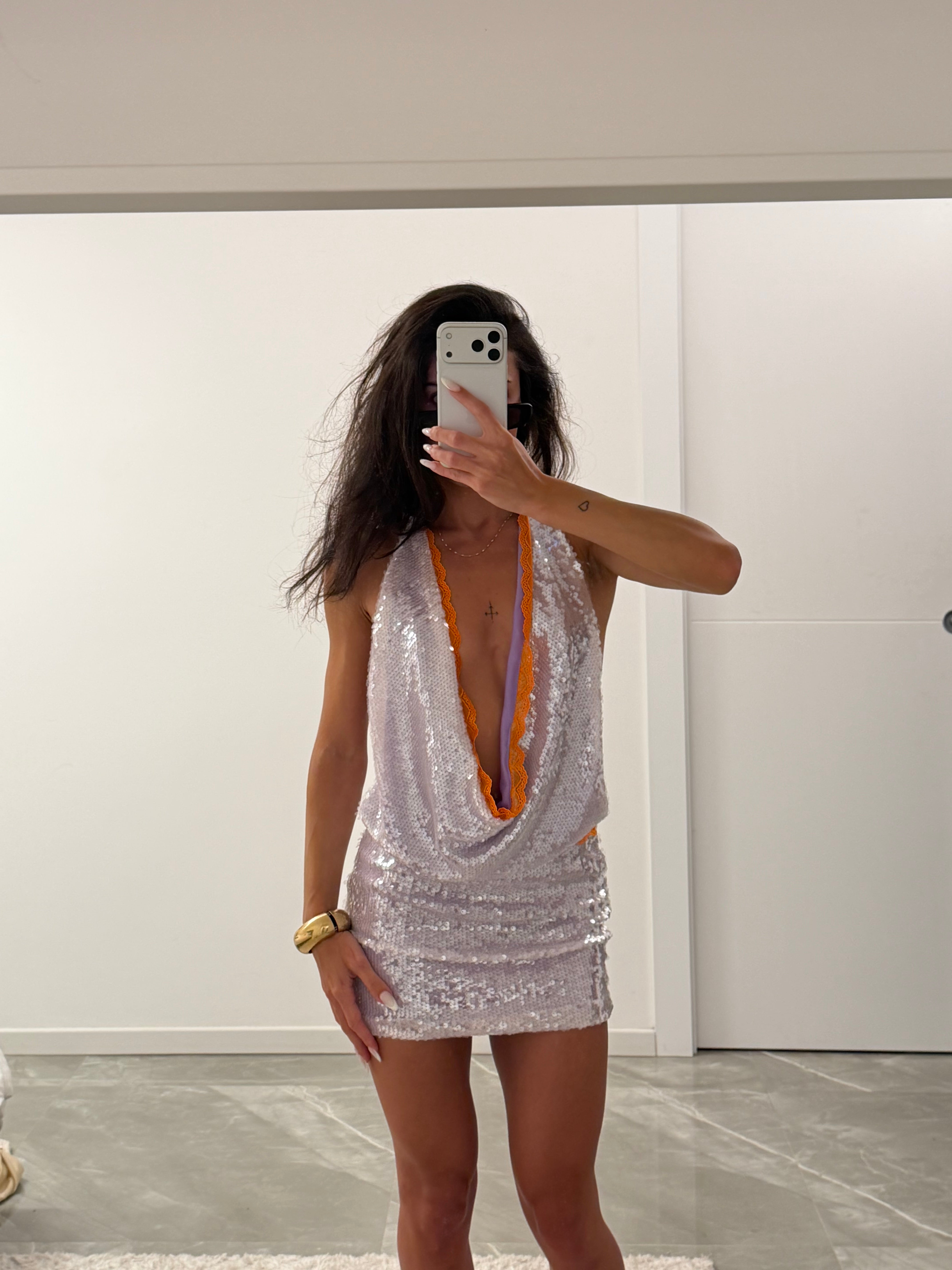 mini sequins dress