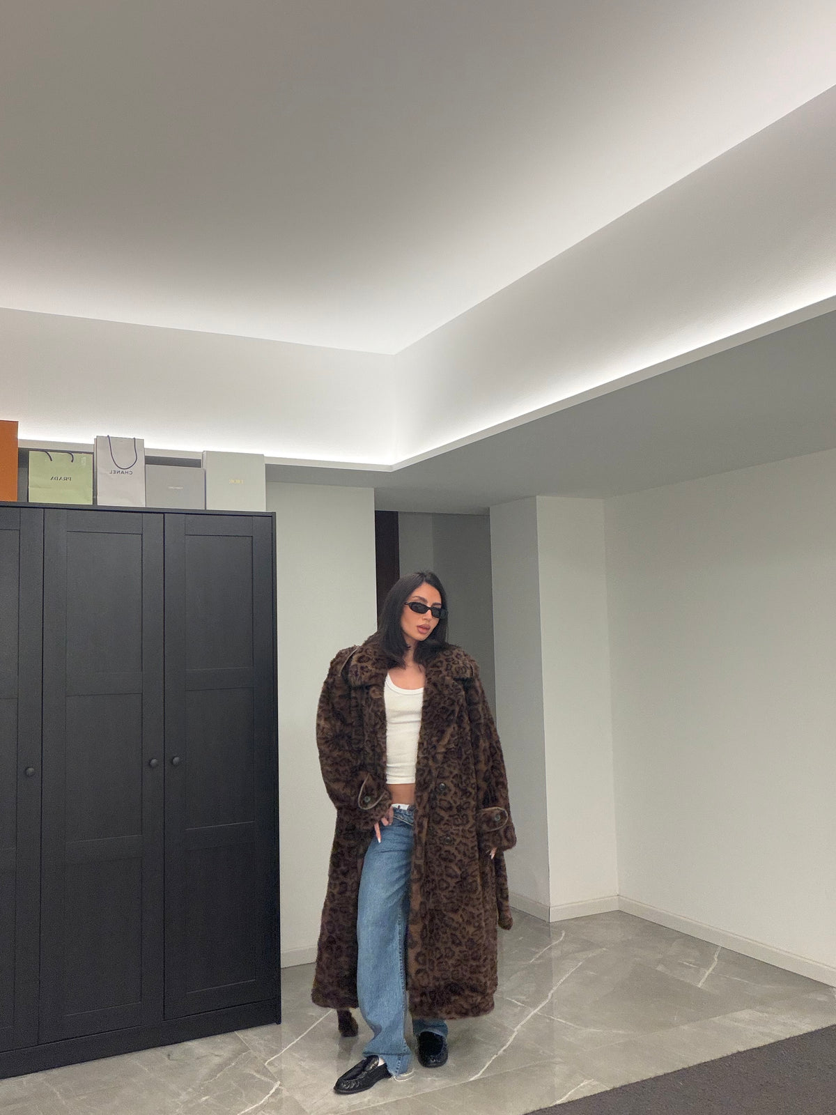 Animalier Fur coat