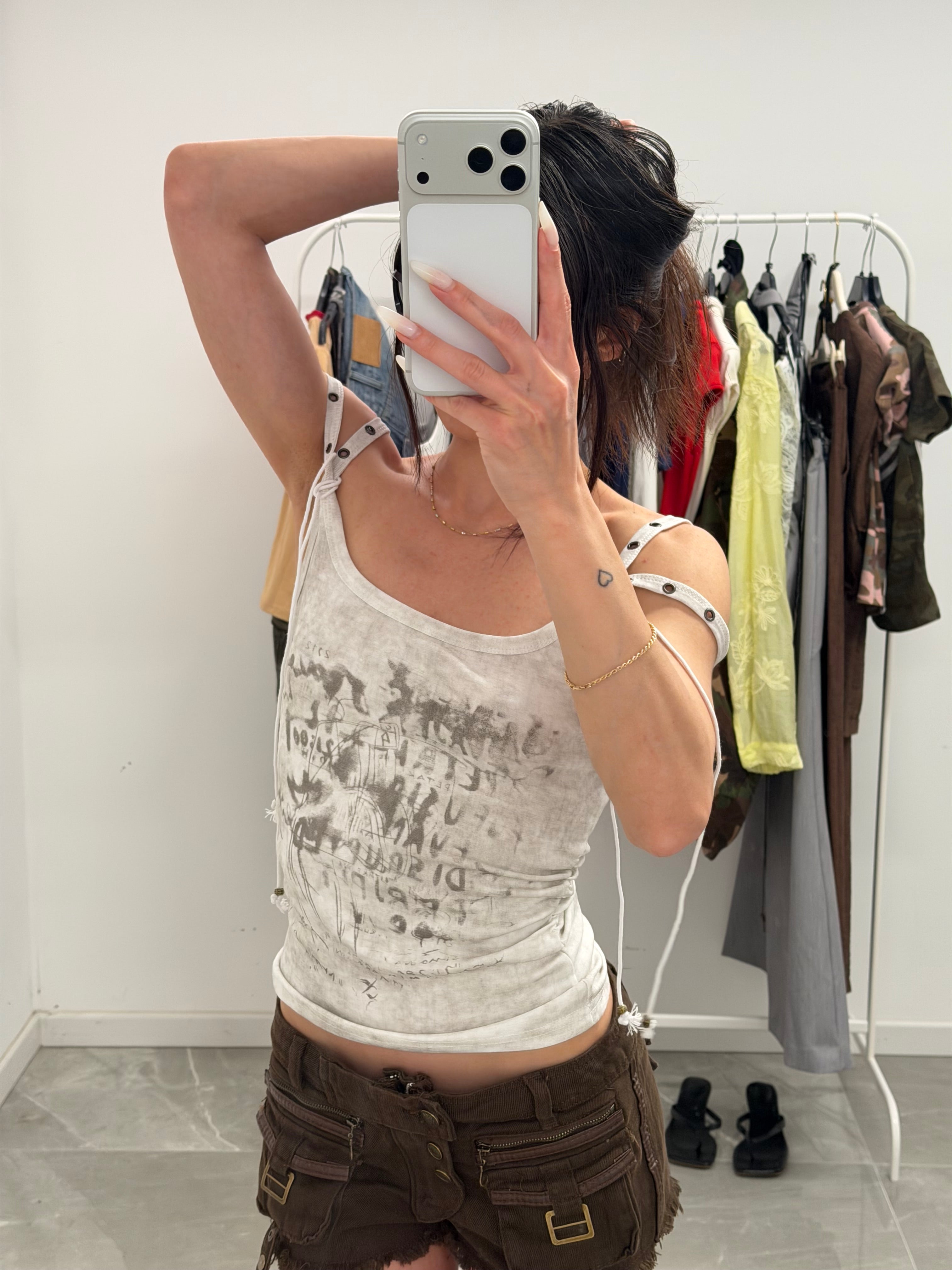 draped shirt