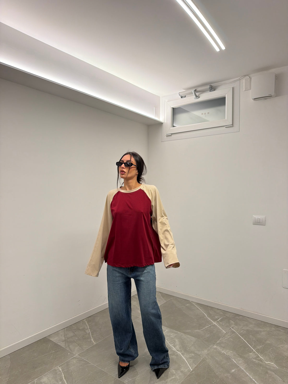 t-shirt long sleeves double