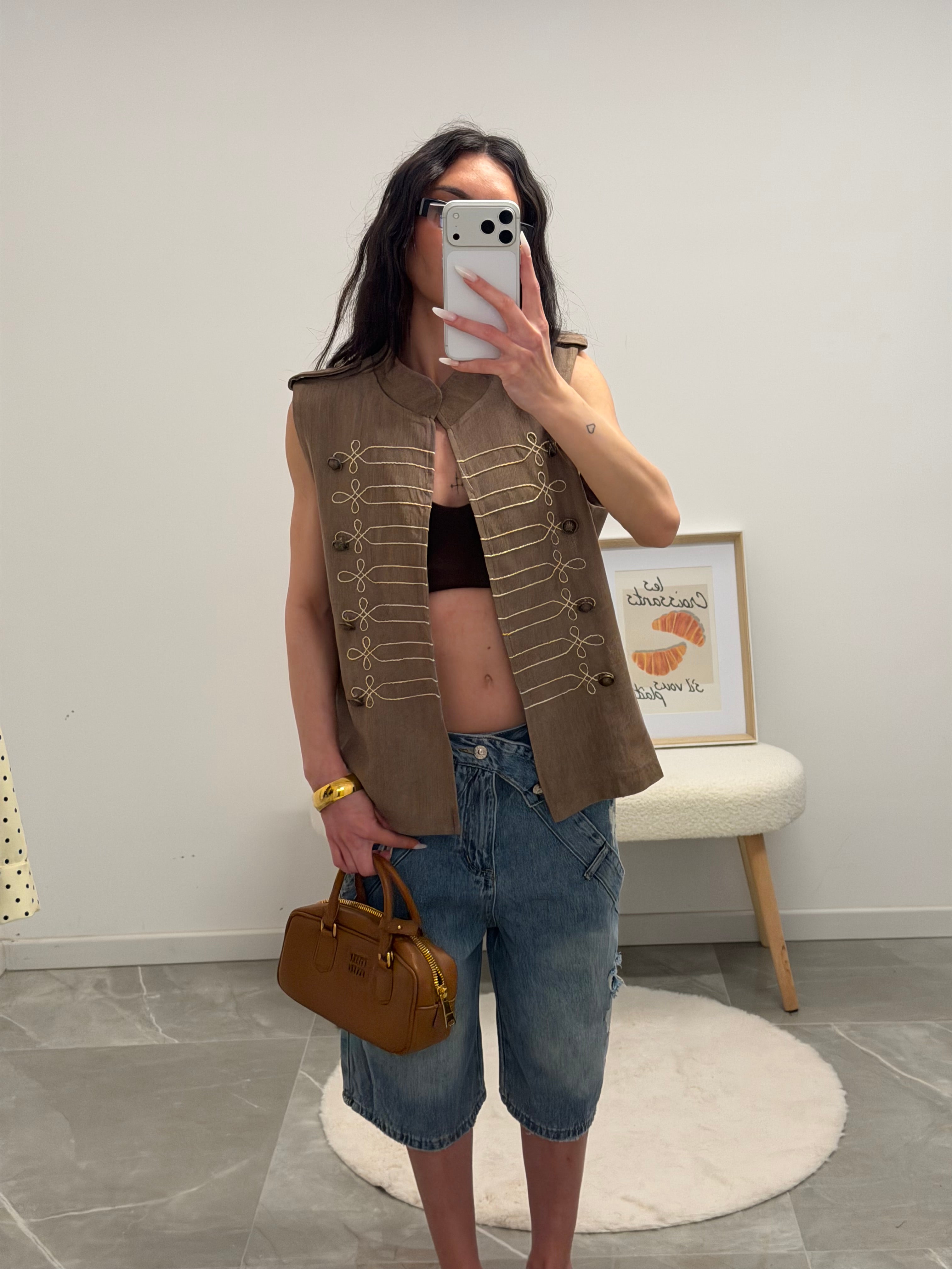korean jacket beige