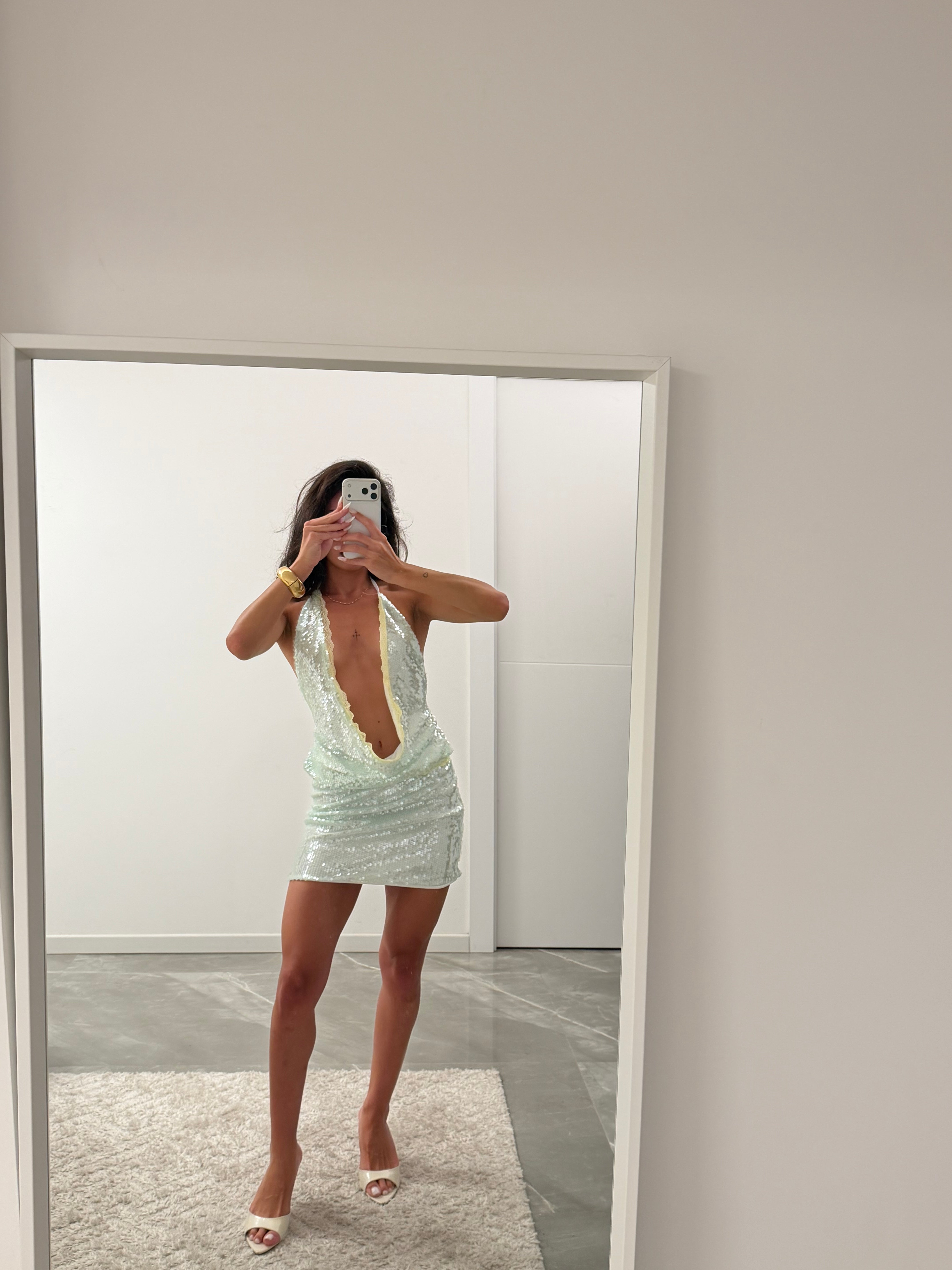 mini sequins dress