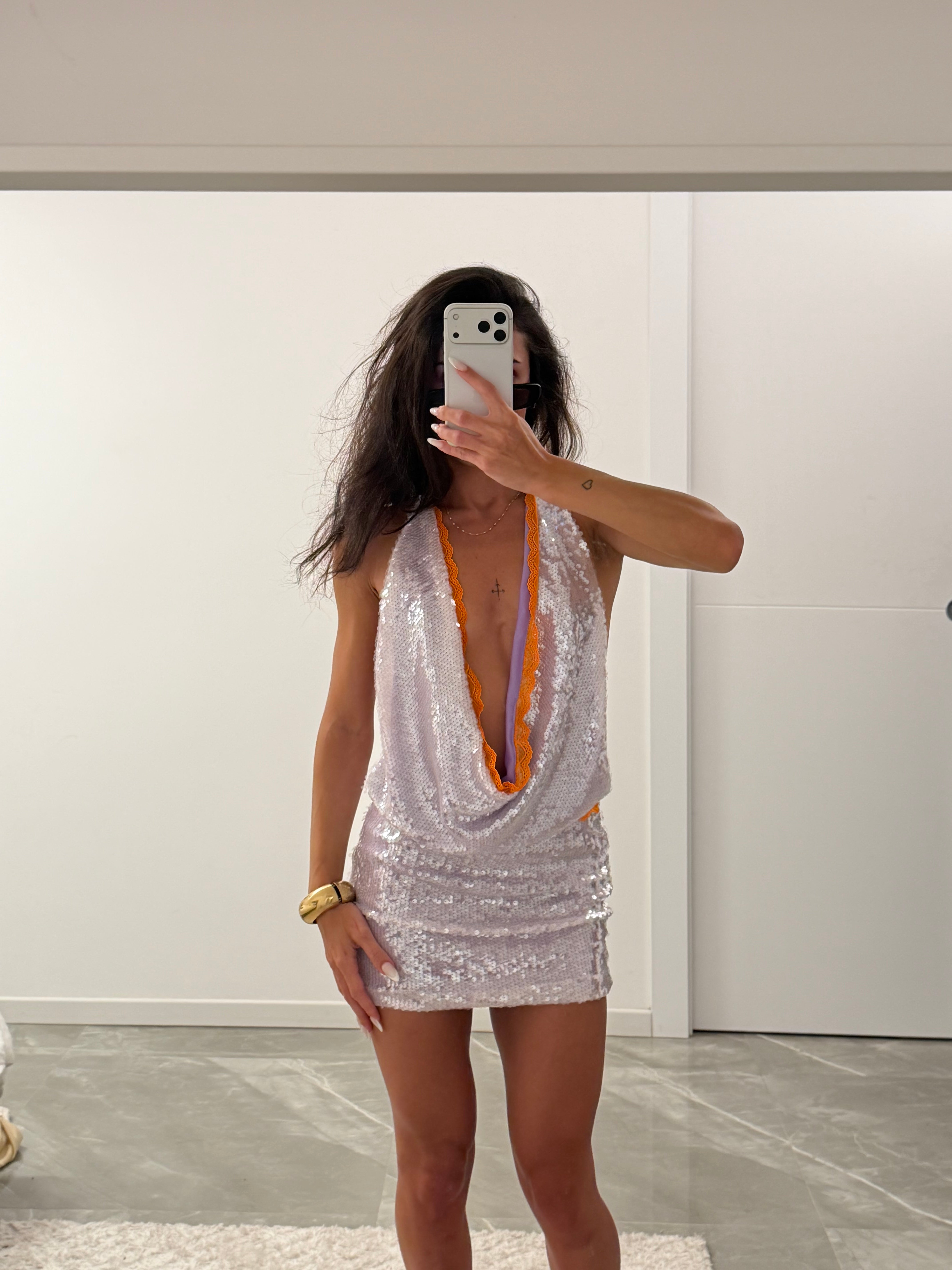mini sequins dress