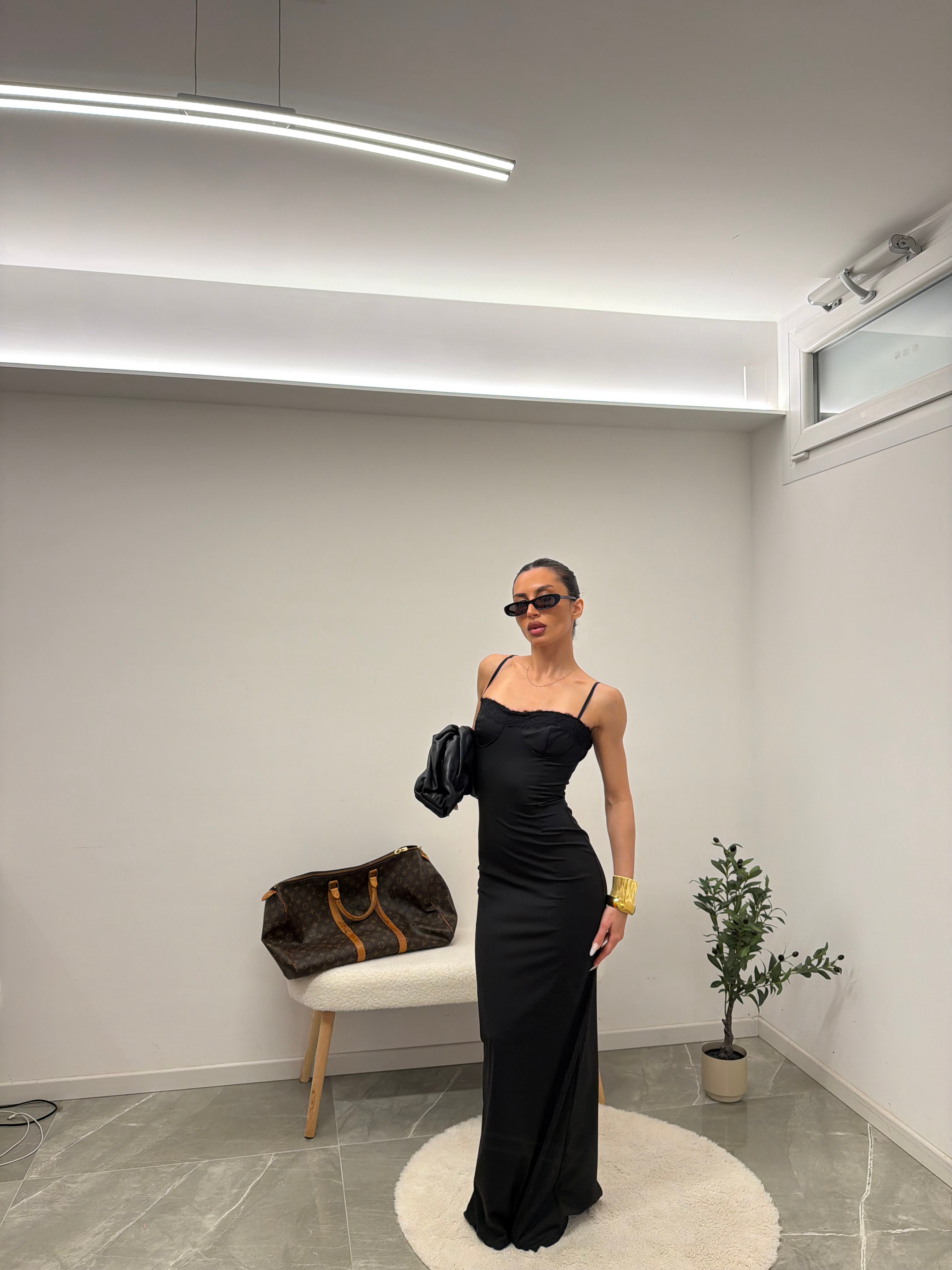 Tangerine Muse Dress black