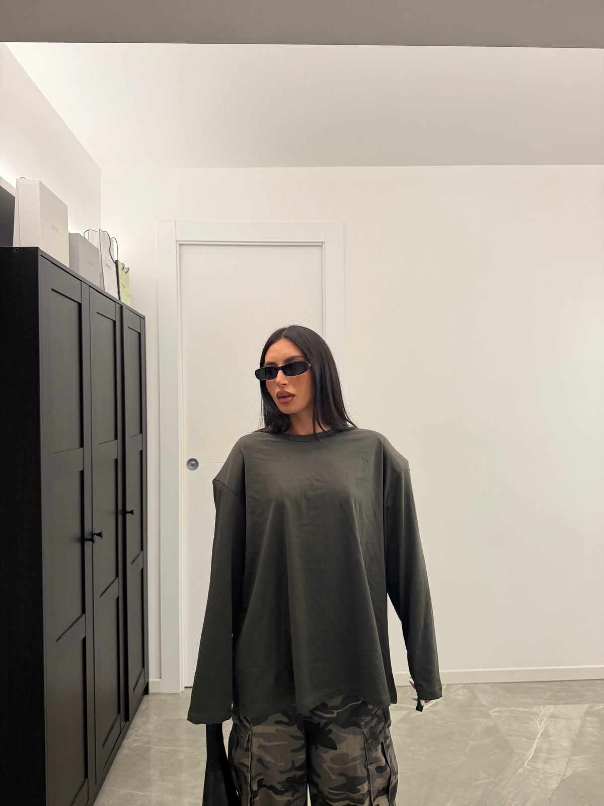 oversize t-shirt green