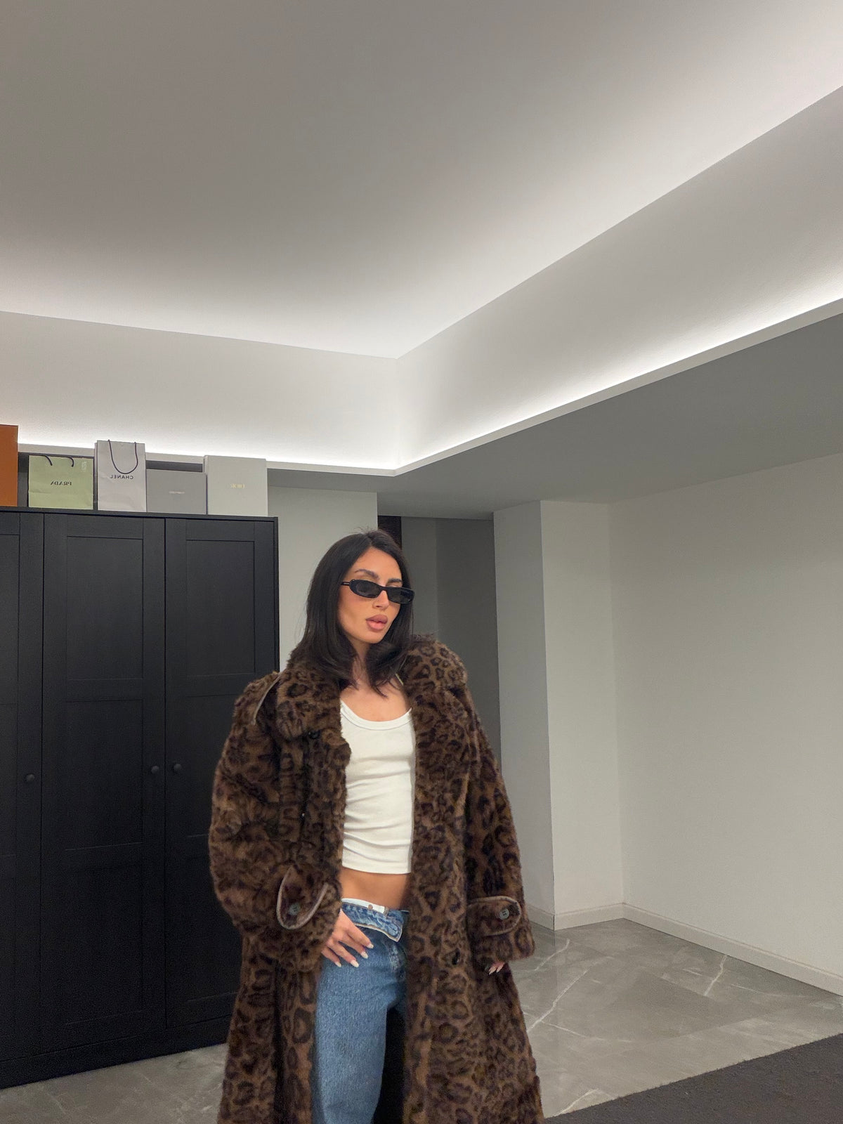 Animalier Fur coat