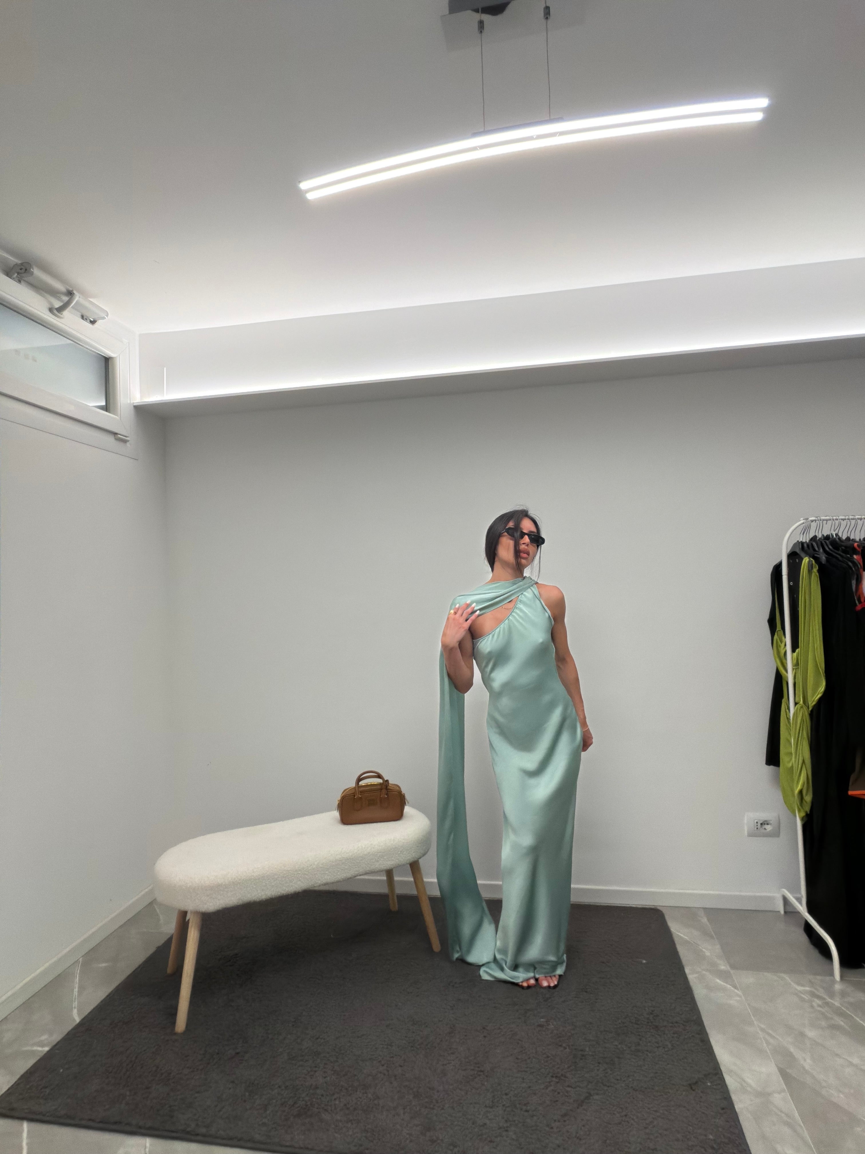 Dress satin classy