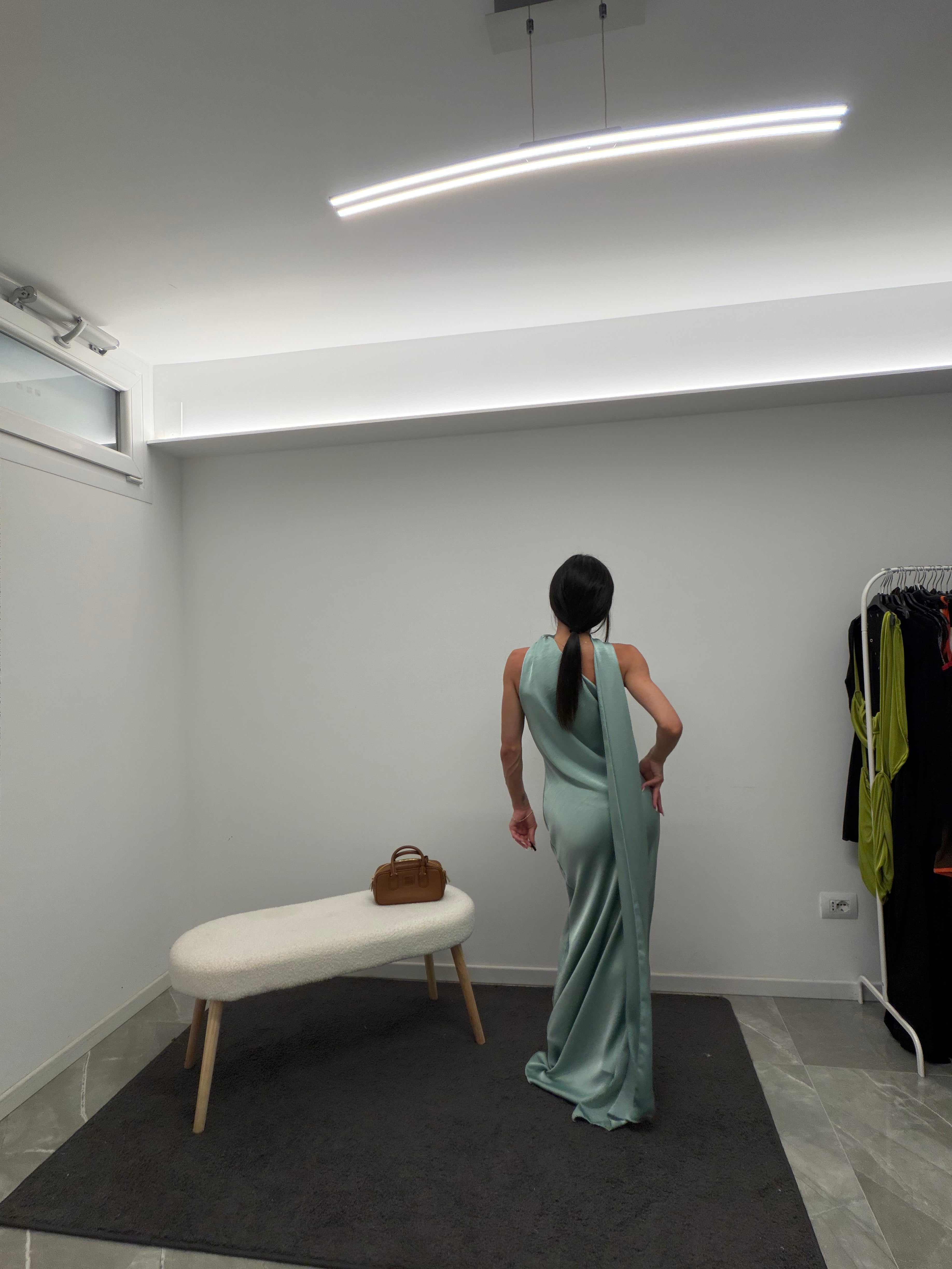 Dress satin classy