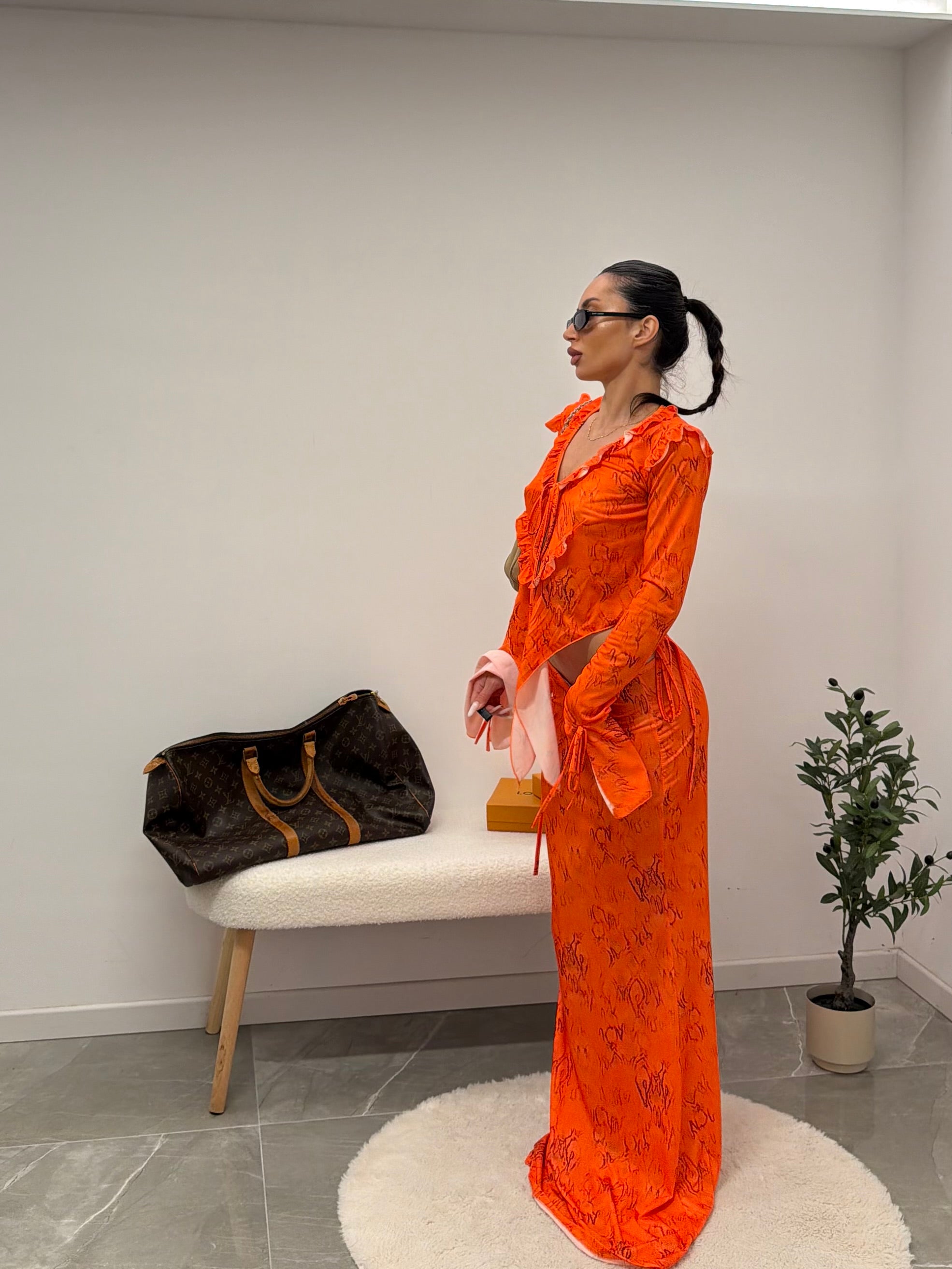 coordinato orange crush