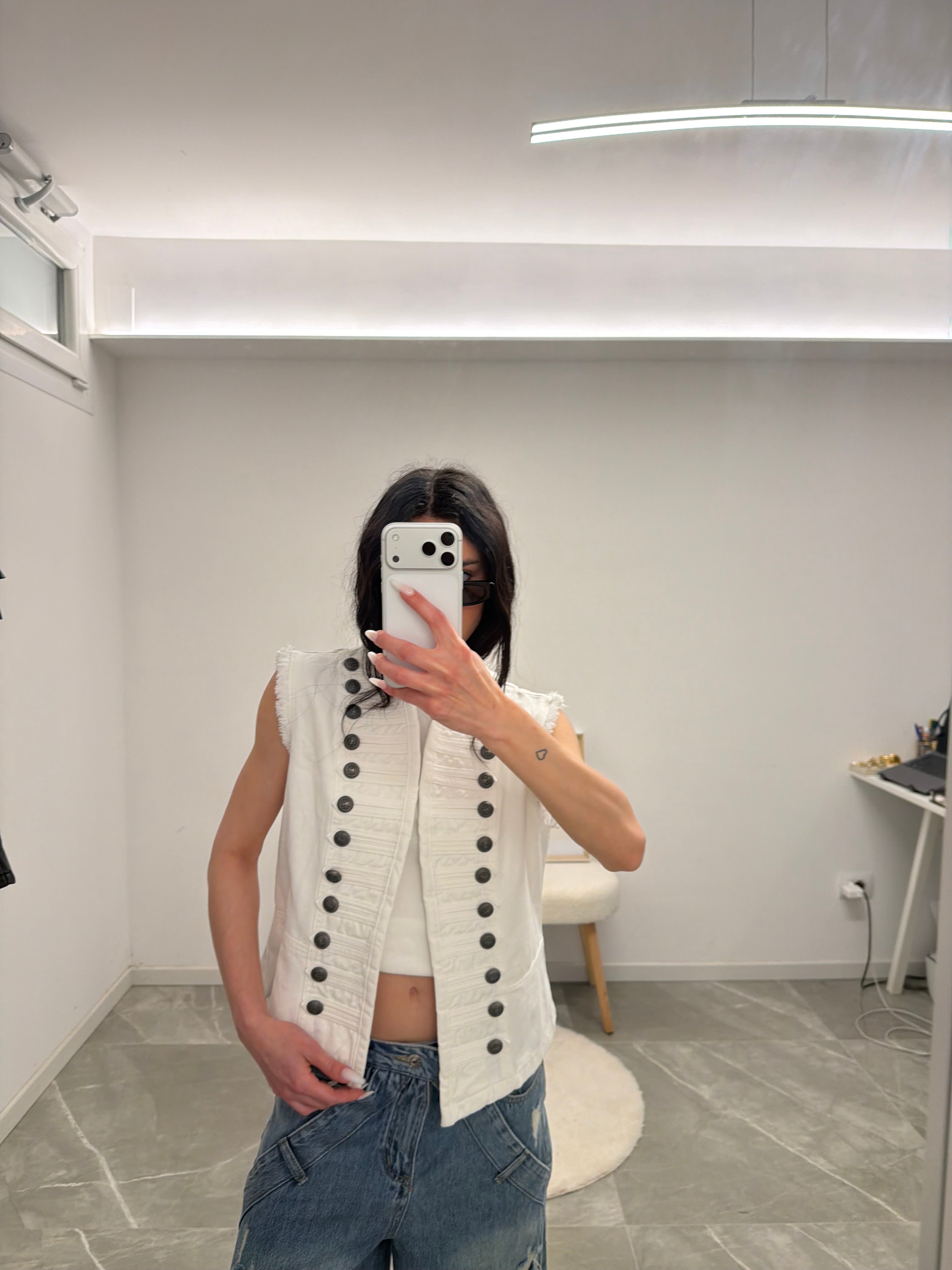 korean jacket 2.0 white