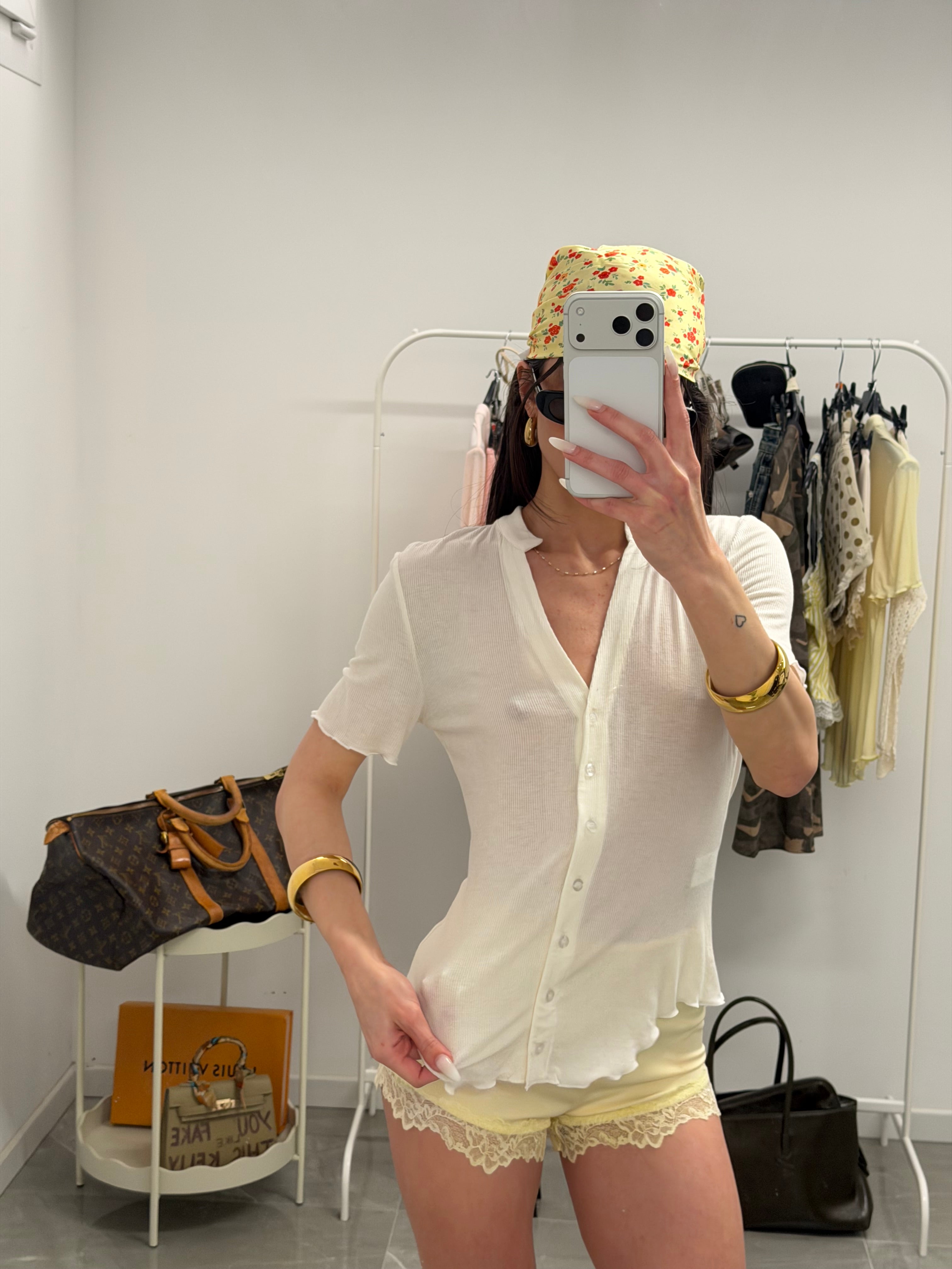 silk t-shirt