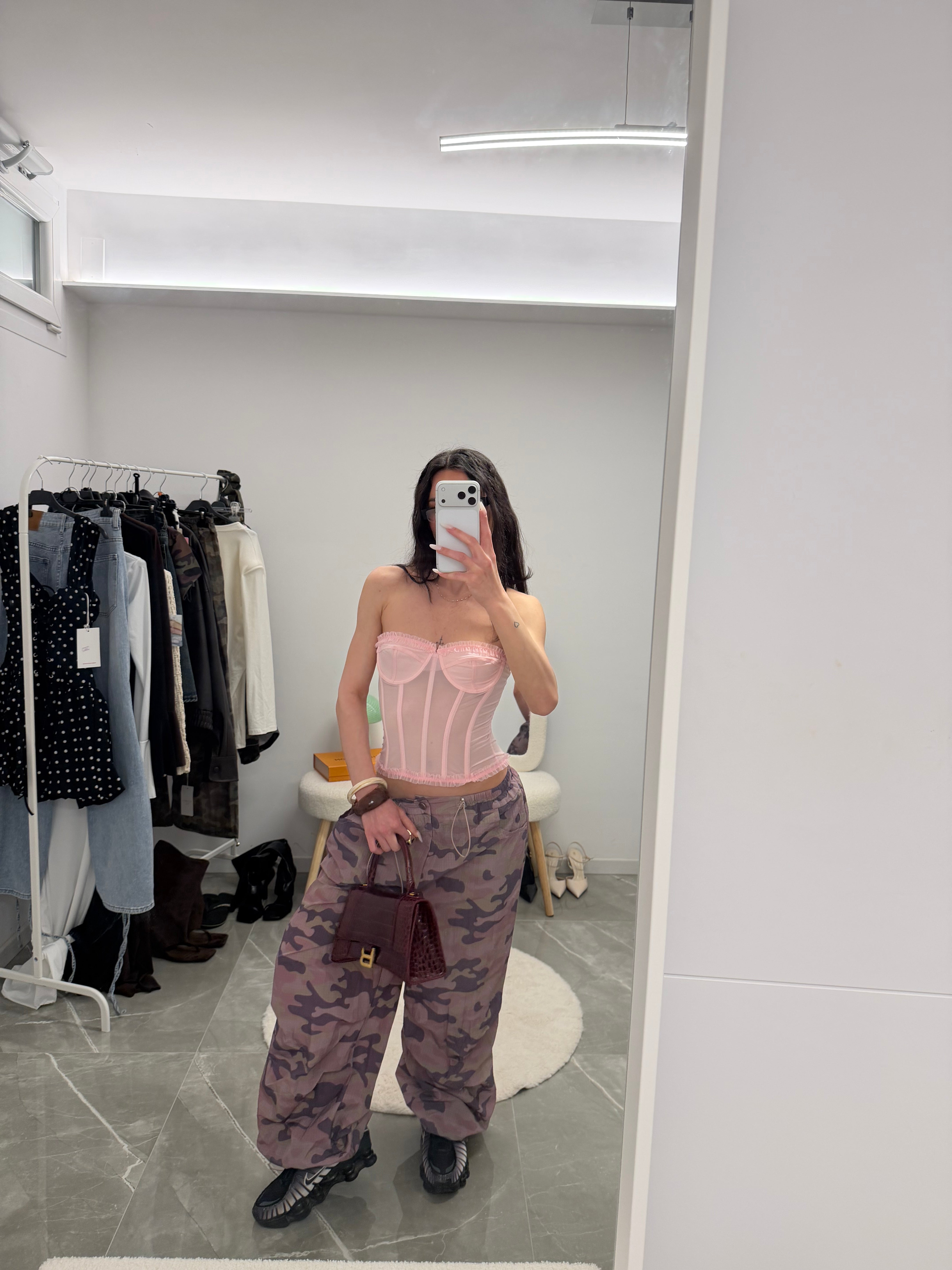 Parachute military pink