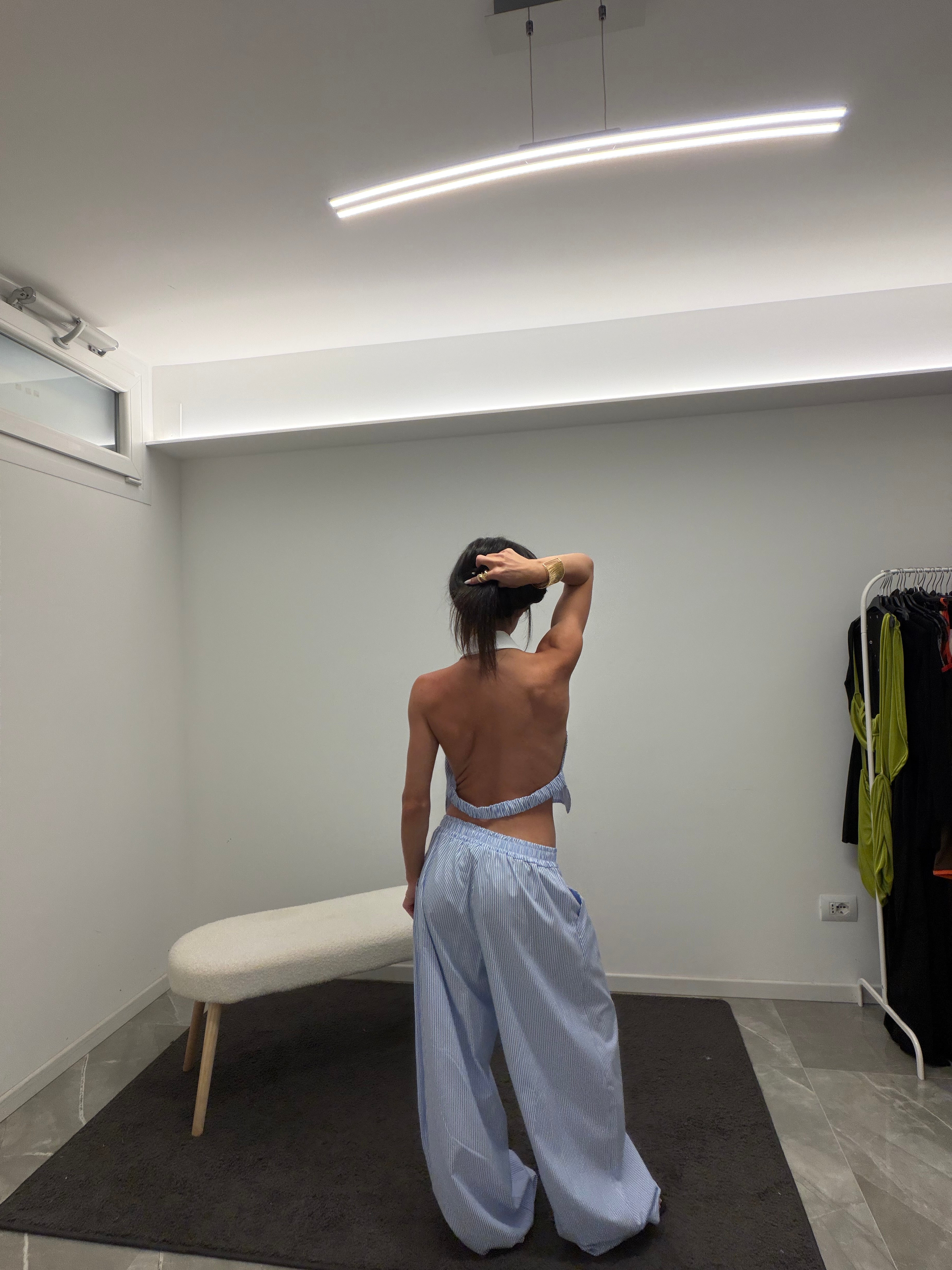 coordinato line blue