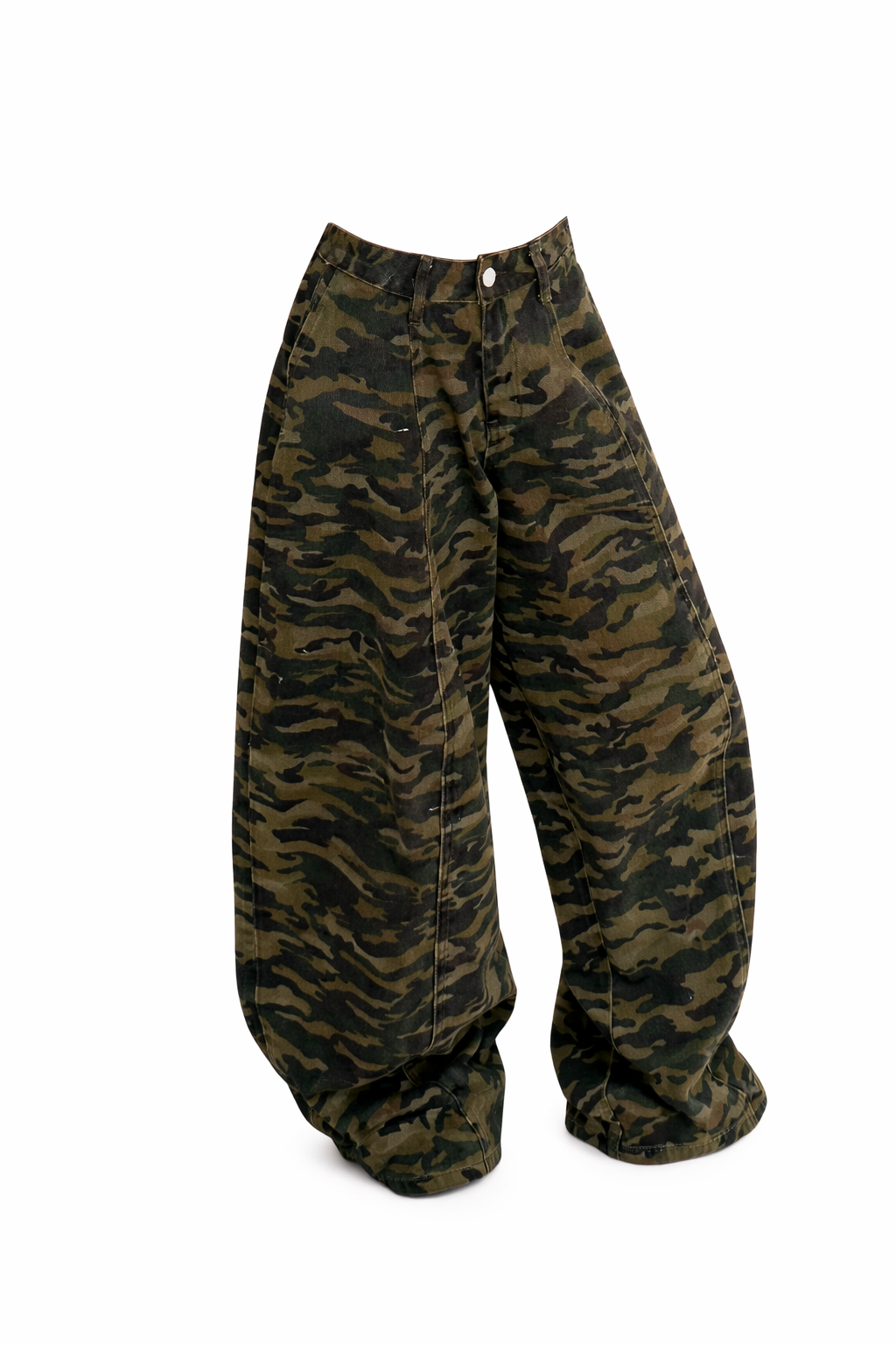 Jeans baggy military