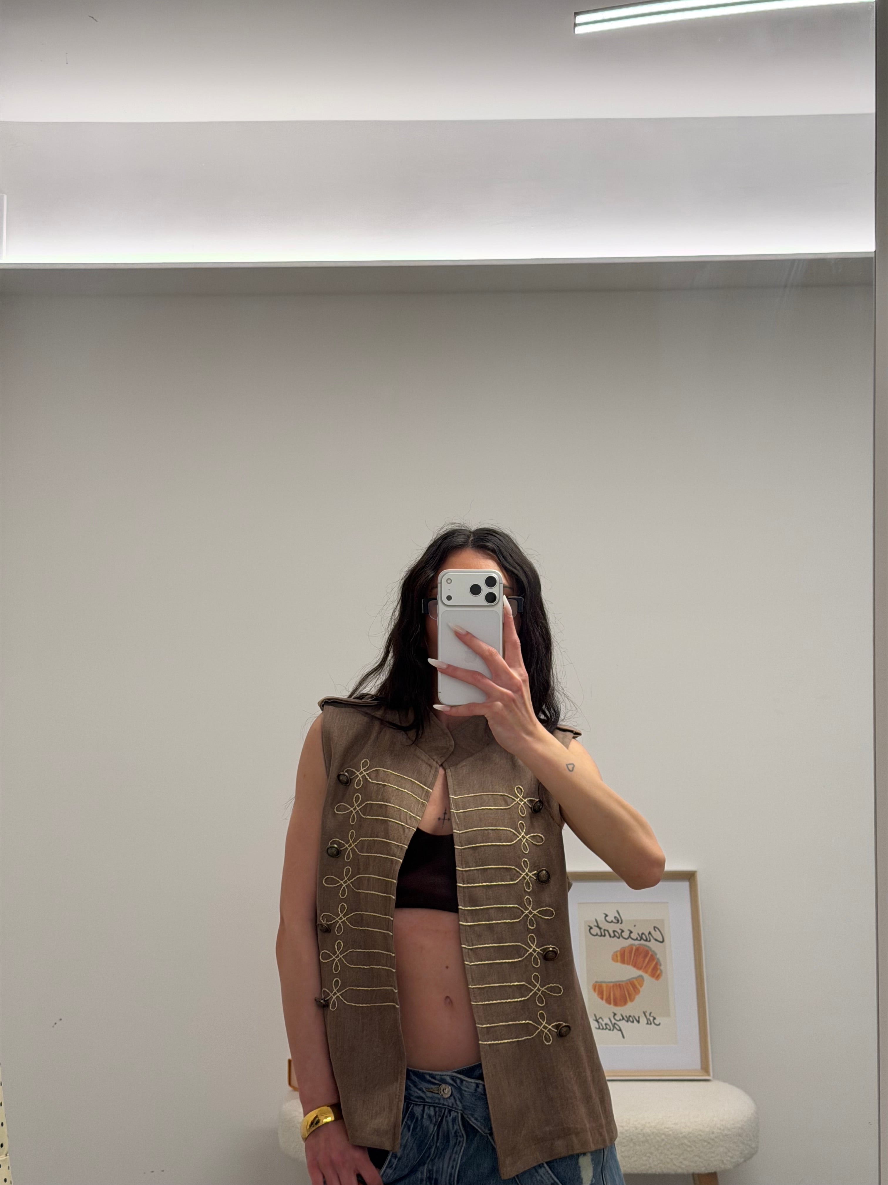 korean jacket beige