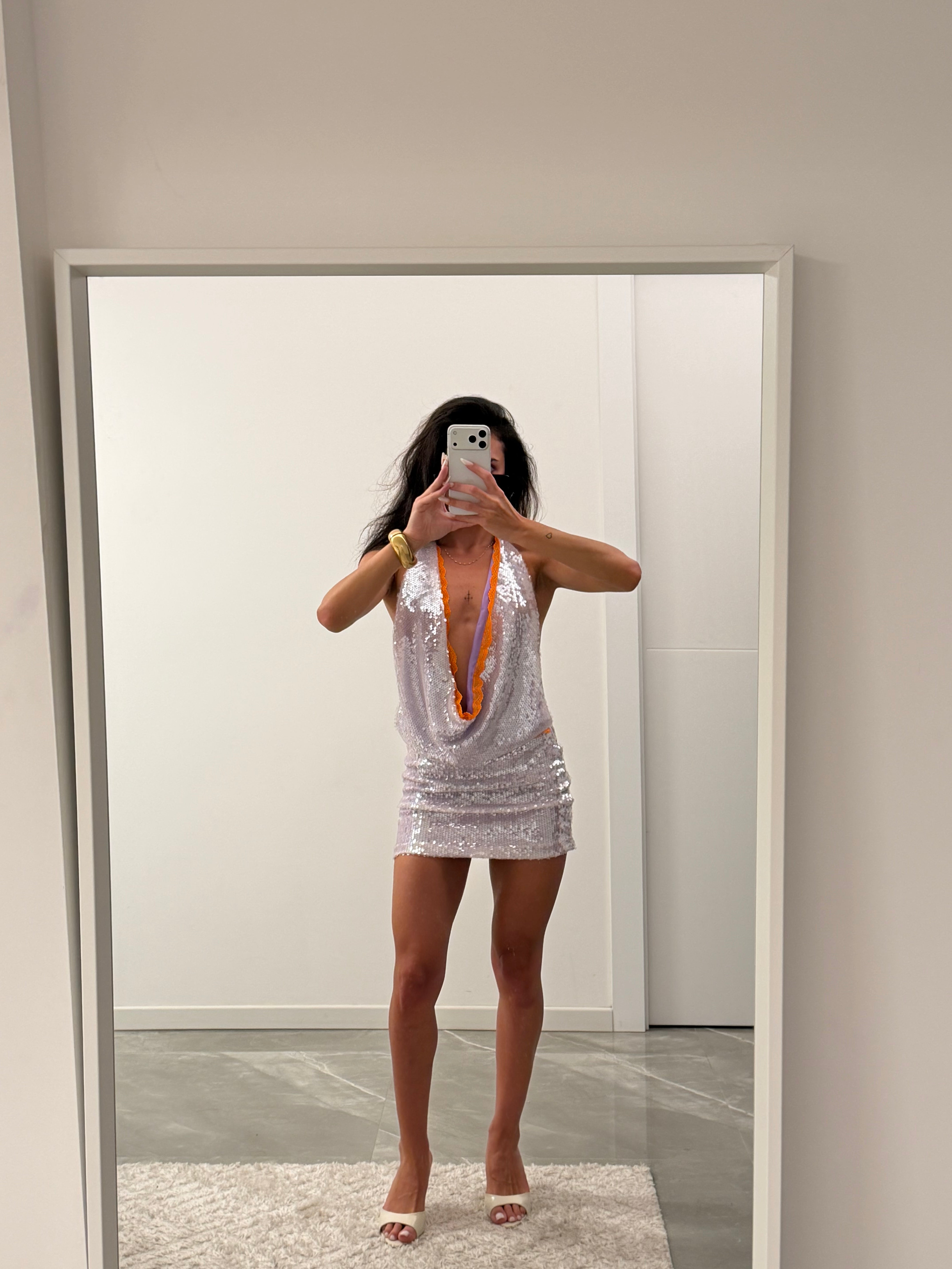 mini sequins dress