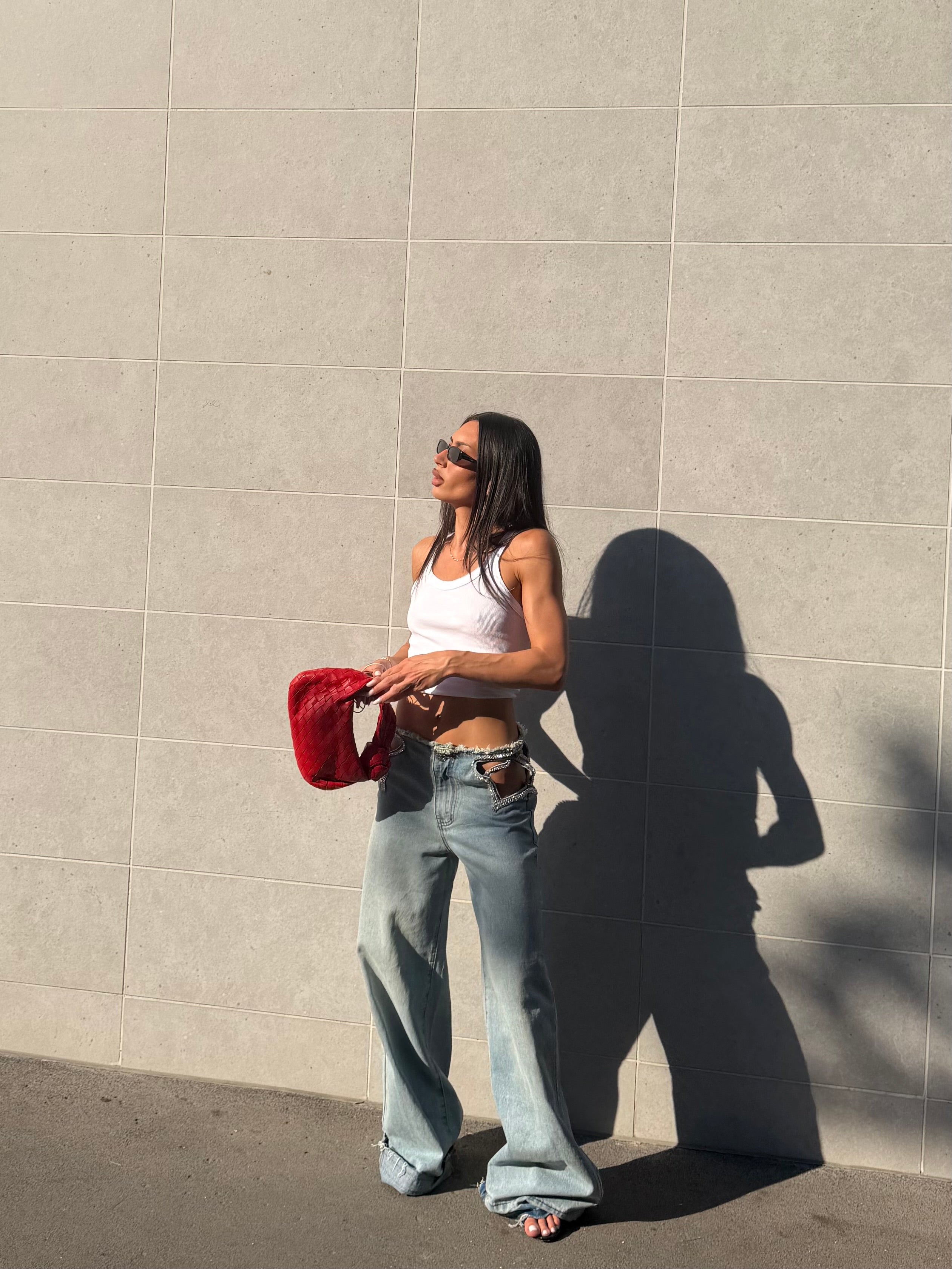 jeans denim butterfly