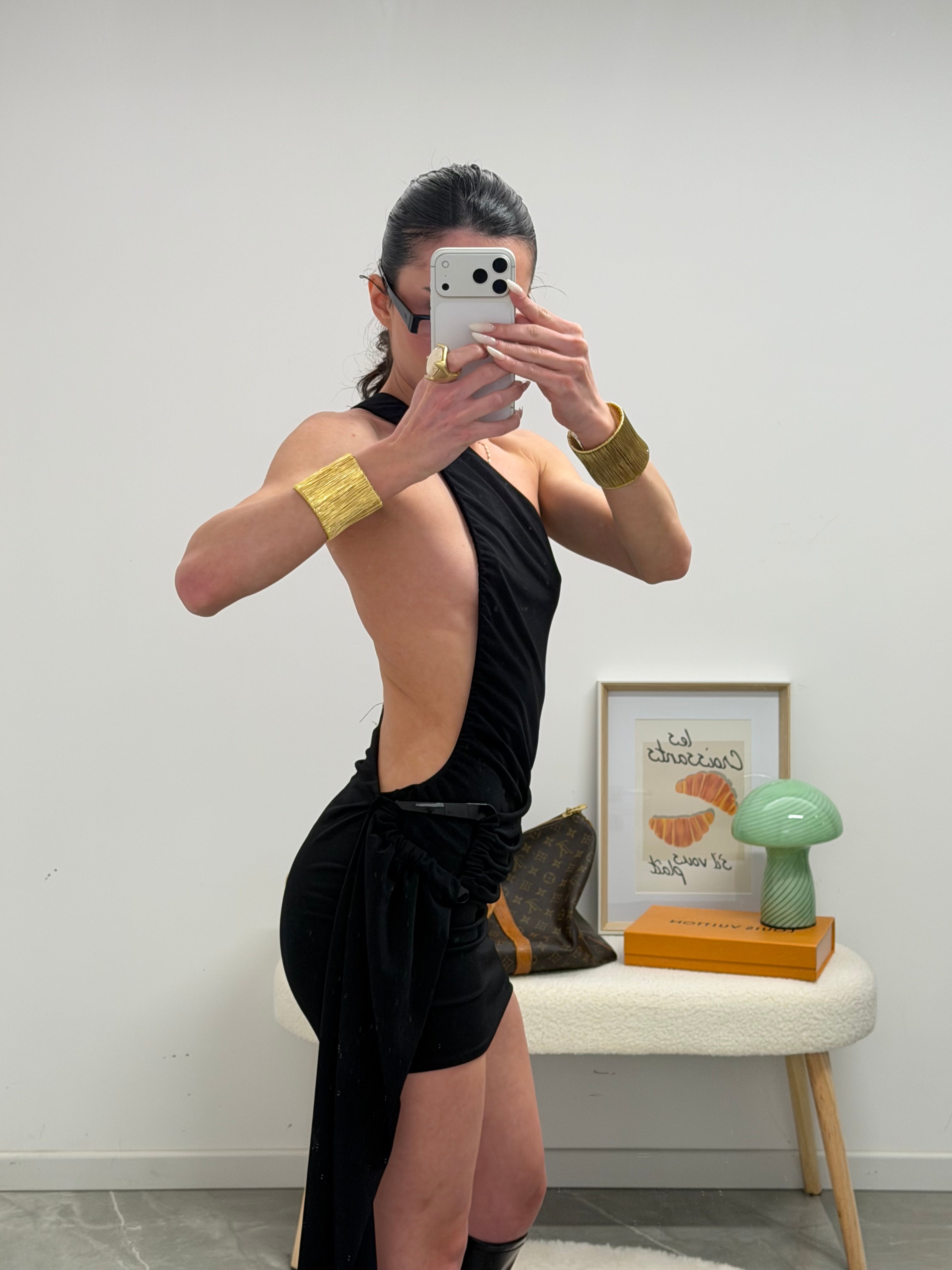 Dress belt one shoulder