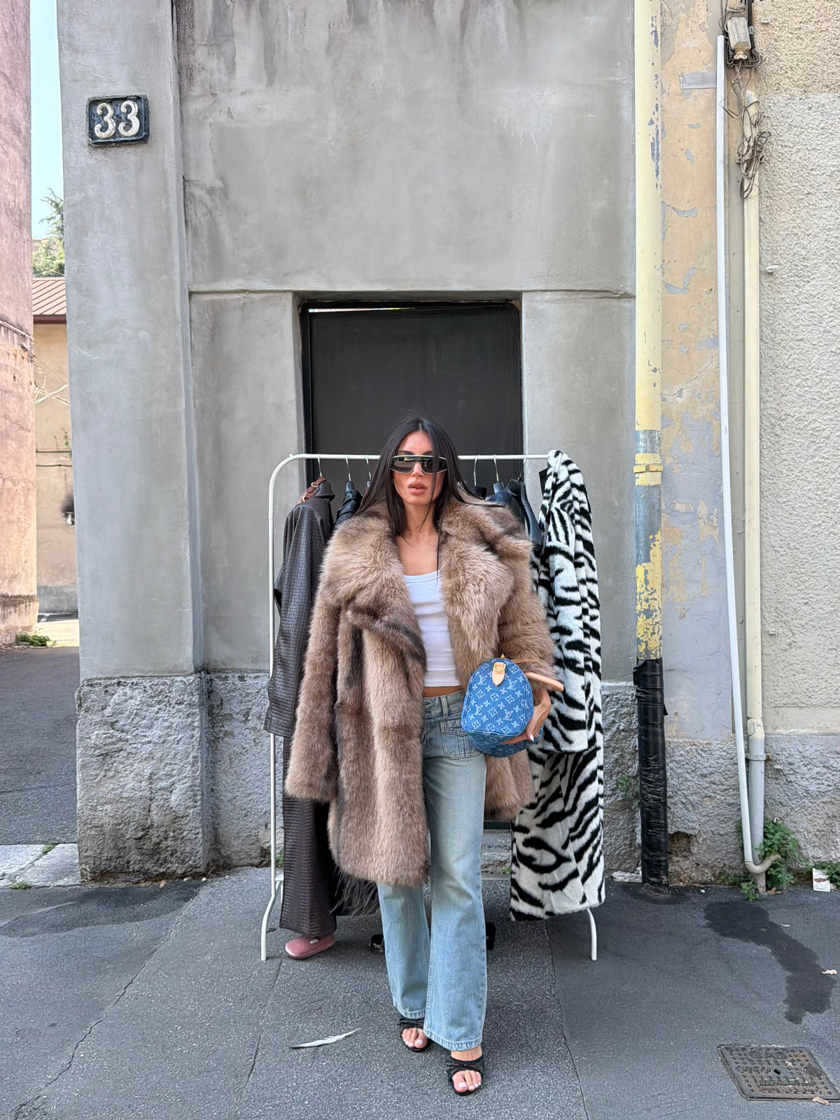 honey maxi fur