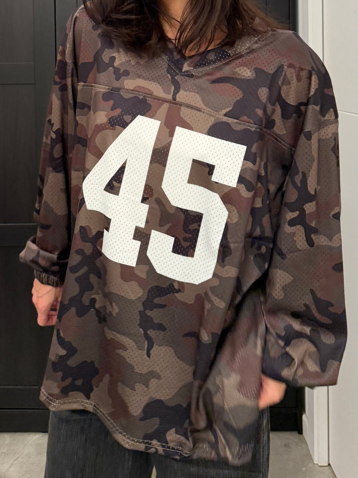 Maxi maglia 45 camo