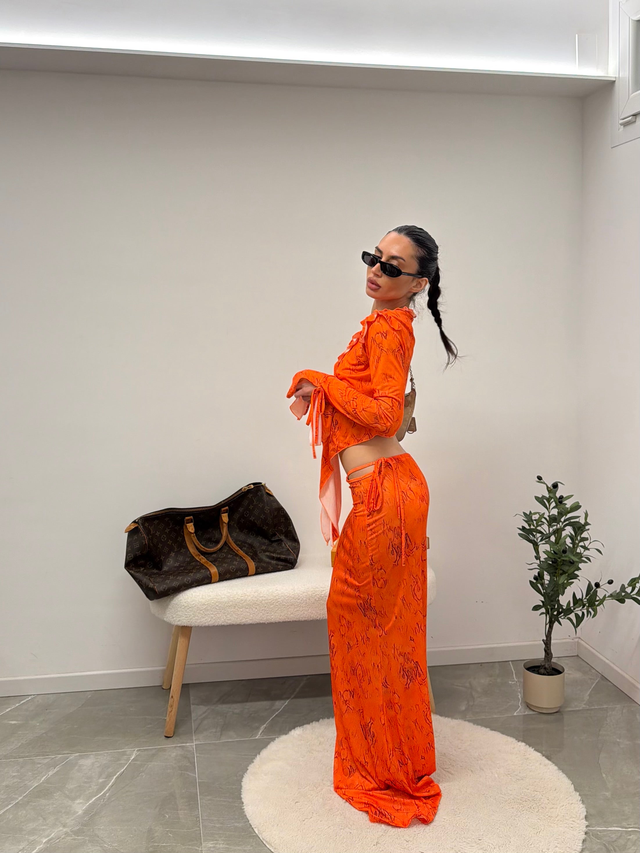 coordinato orange crush