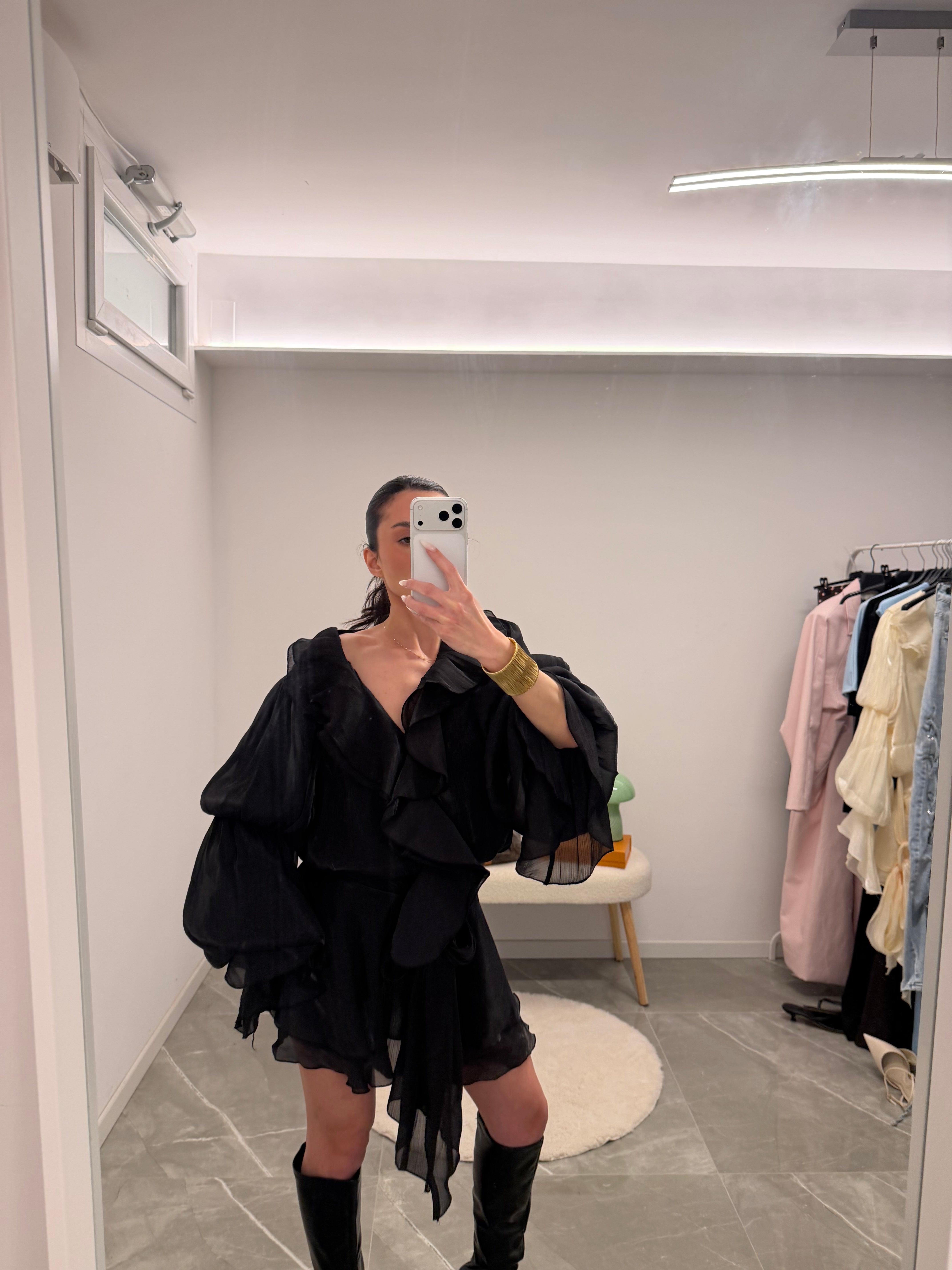Dress ruffles mini
